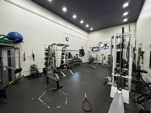 Fully-equipped Gym