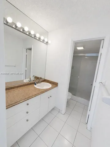 Bright and roomy Primary vanity area
