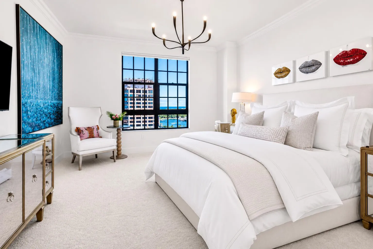 Expansive Water Views Off Priamry Bedroo