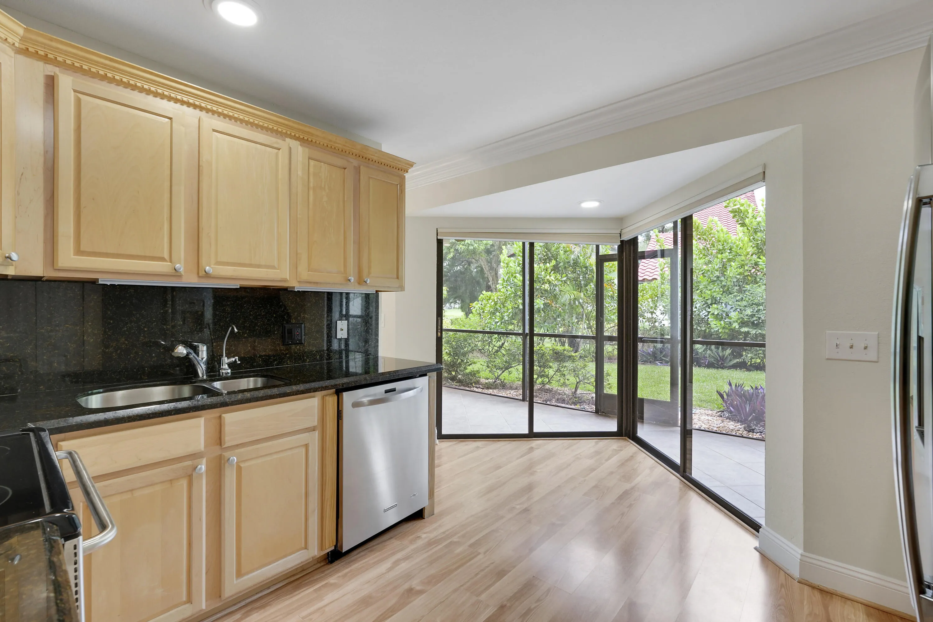 Ample Cabinetry/Garden Views