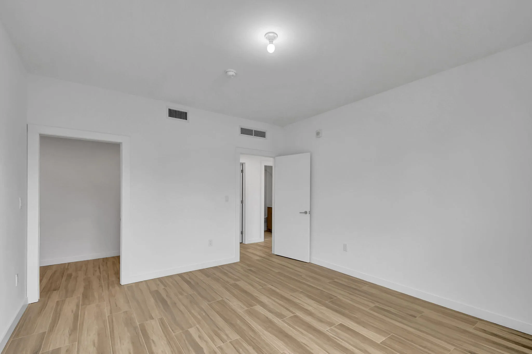 Primary Bedroom with large walk-in closet