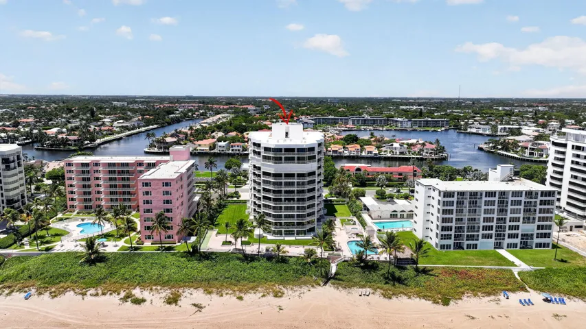 Great Building Beachfront Shot