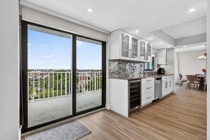 Kitchen View of Intracoastal