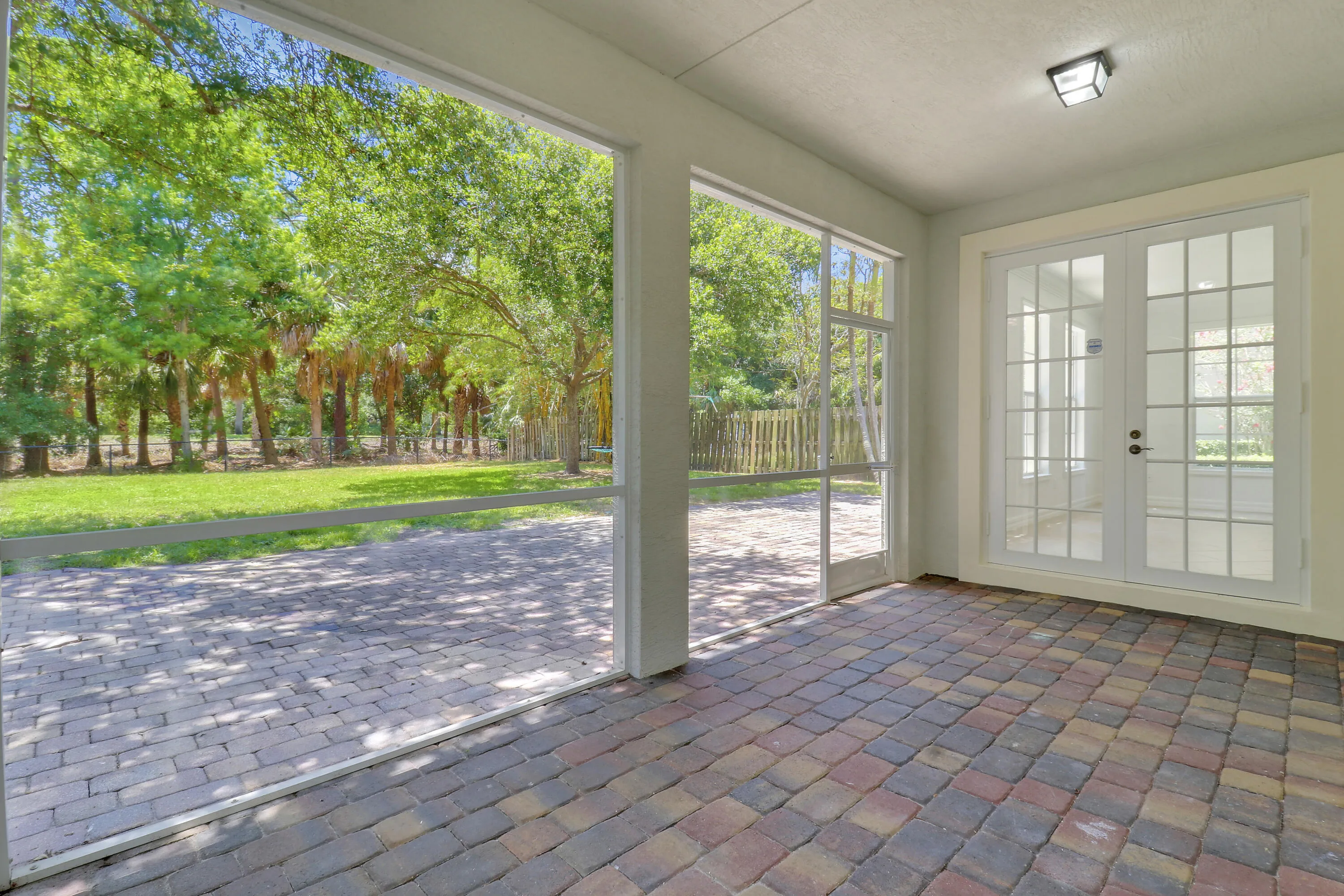 French Doors to Great Room from Lanai