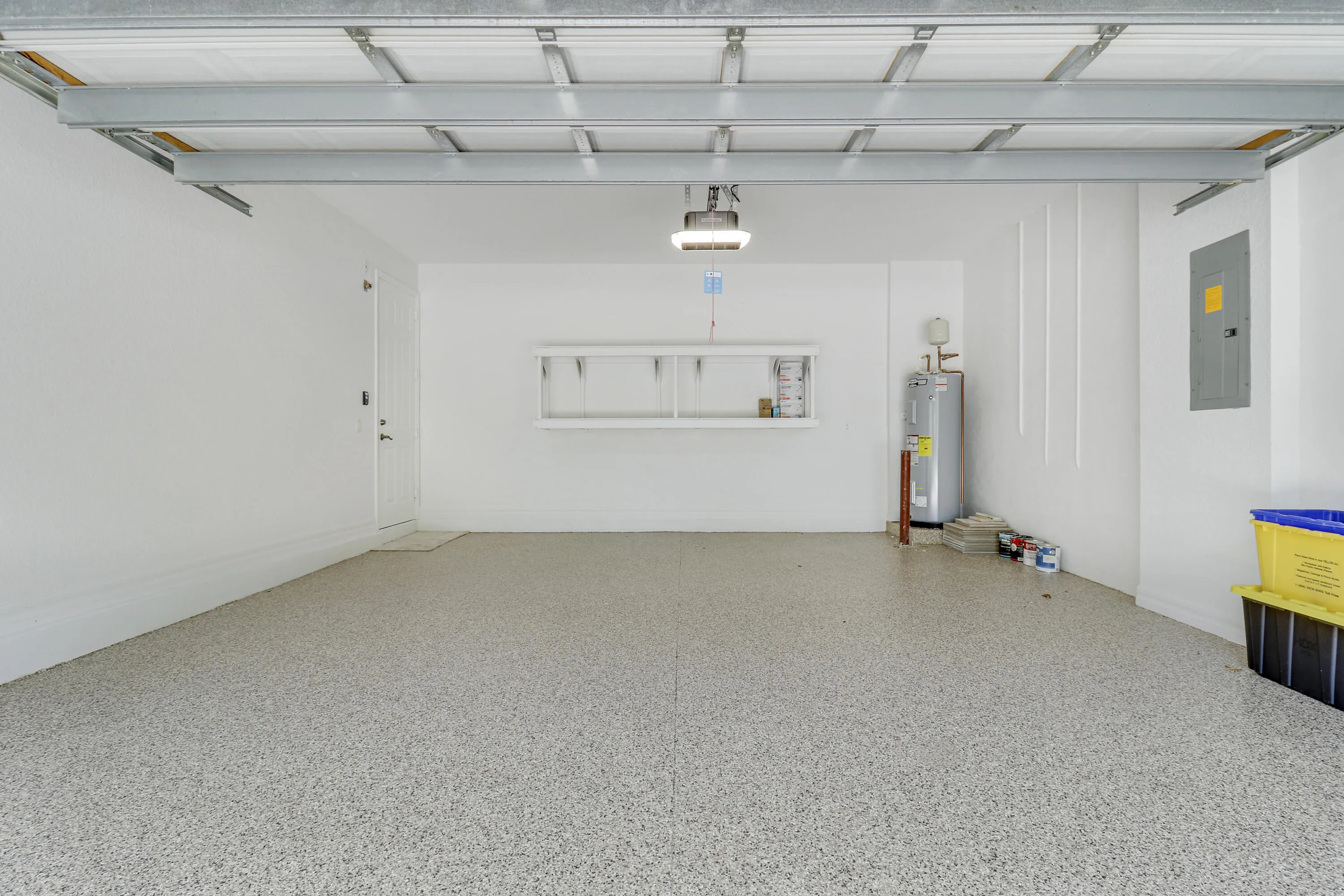 Pristine Garage w/Epoxy Floor