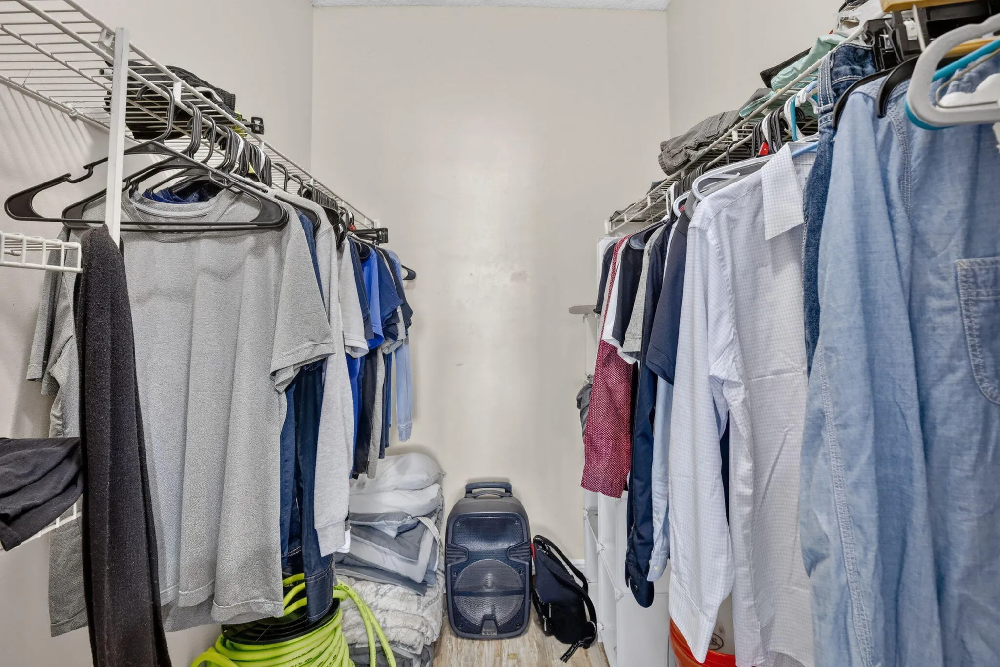 Master walk in closet