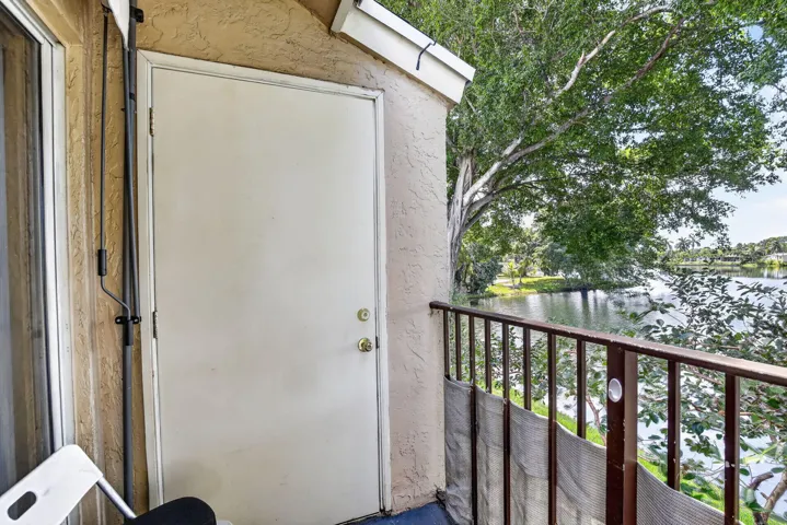 storage on balcony