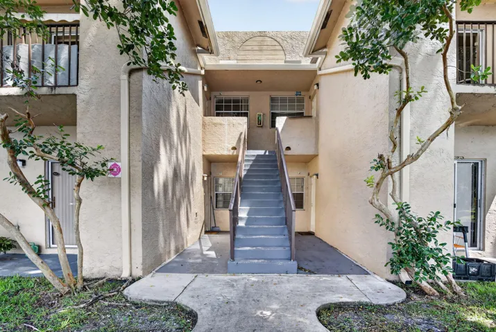 Front of unit 2nd floor, facing water