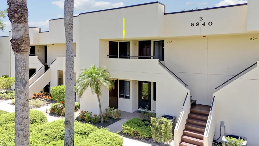 Aerial view of Front Entry