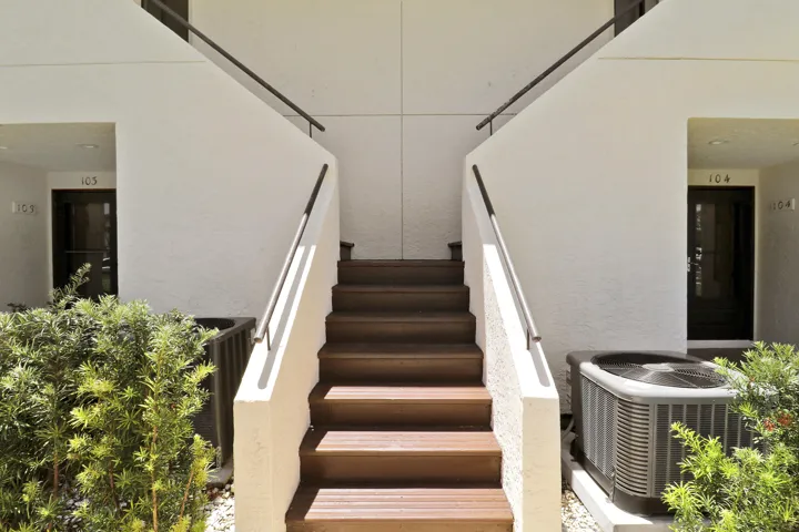 Stairs to your condo