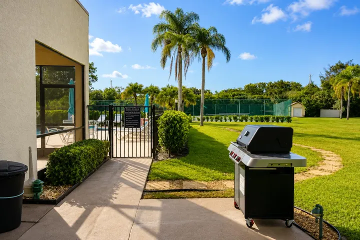 Grilling area
