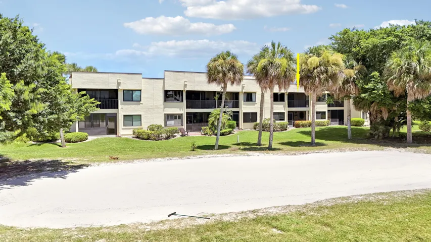 Aerial view of rear of unit