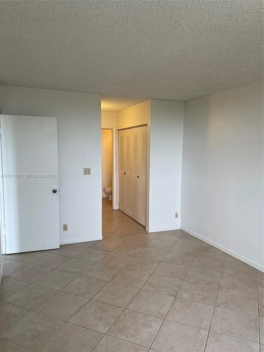 Entrance to the Bathroom and walking Closet.