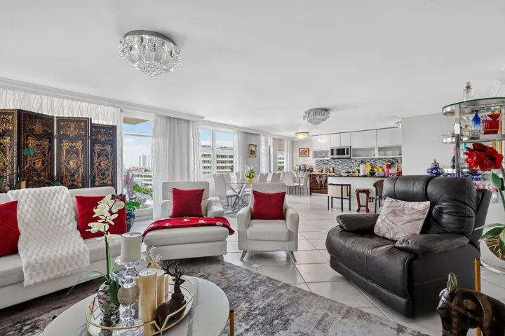 Kitchen/Dining/Living