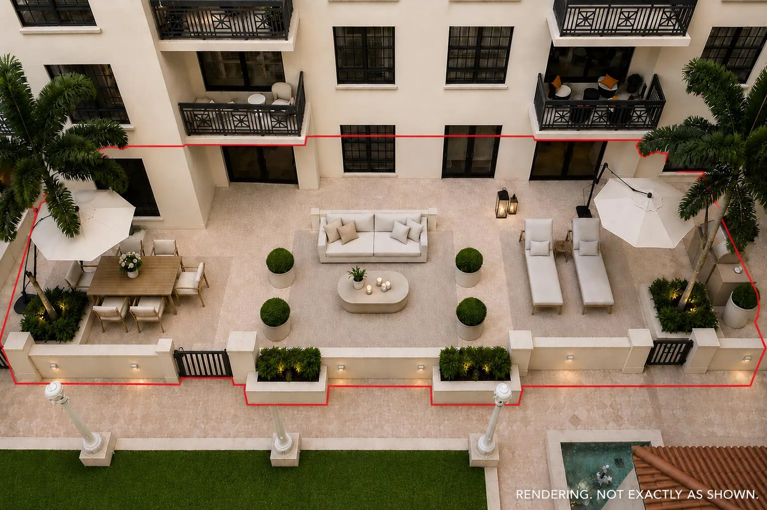 Conceptual rendering for illustrative purposes only. Depicts an approximate design concept and may not represent the property exactly as shown.