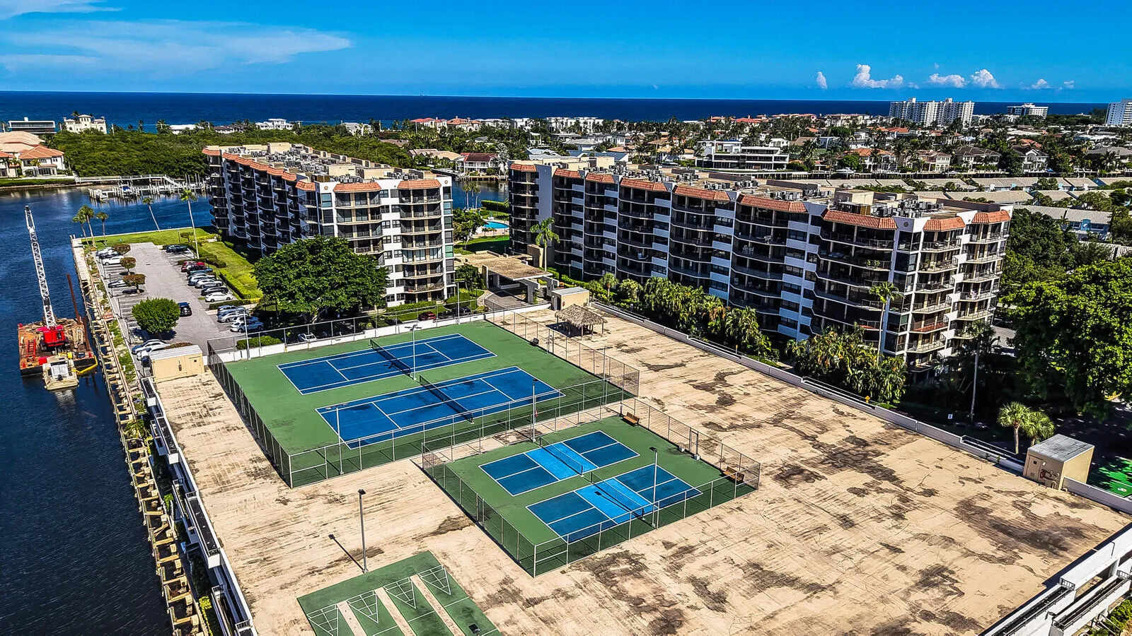 Aerial View Courts