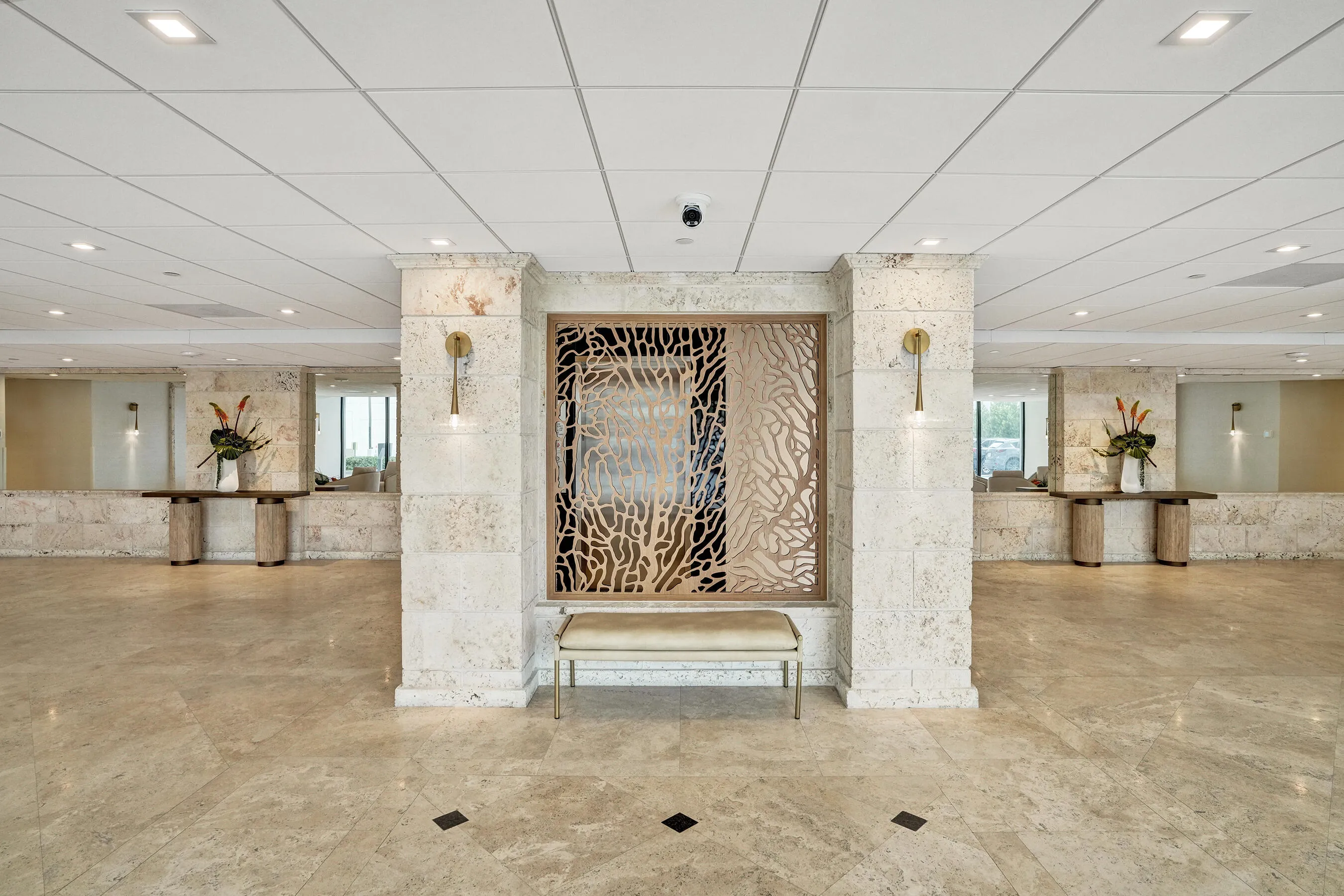 Shore Club lobby.
