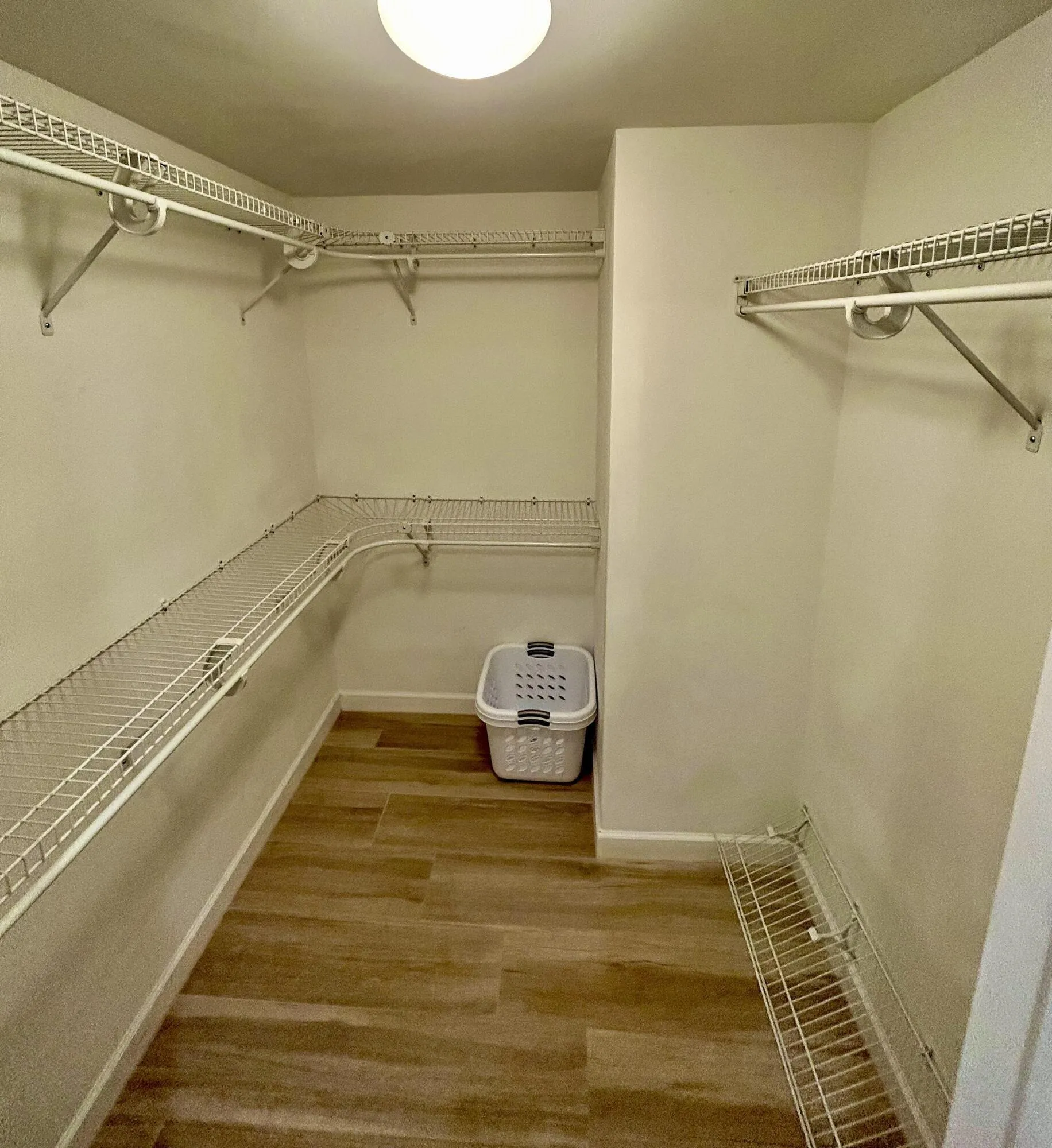 Primary walk in Closet