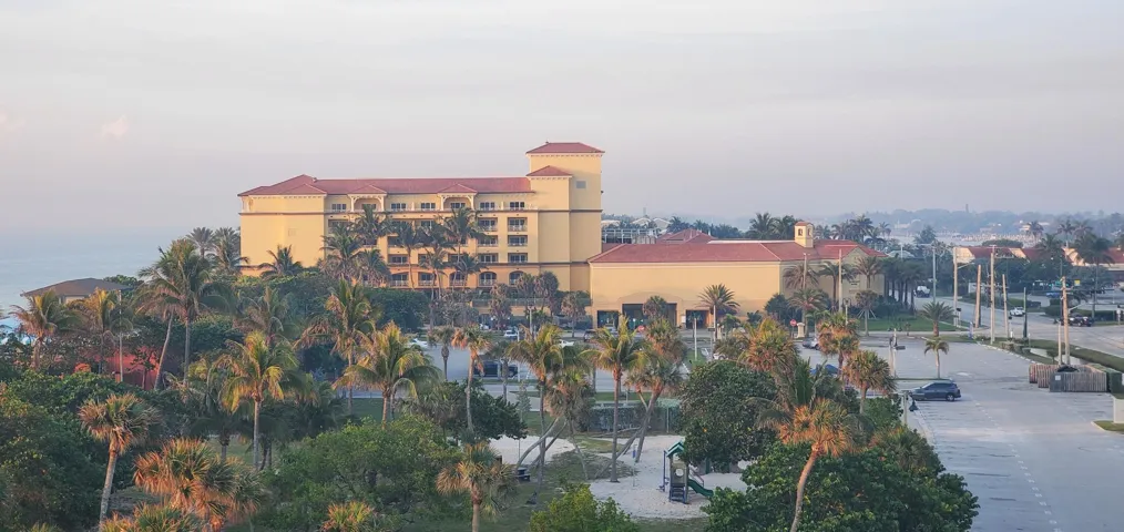 hotel top view