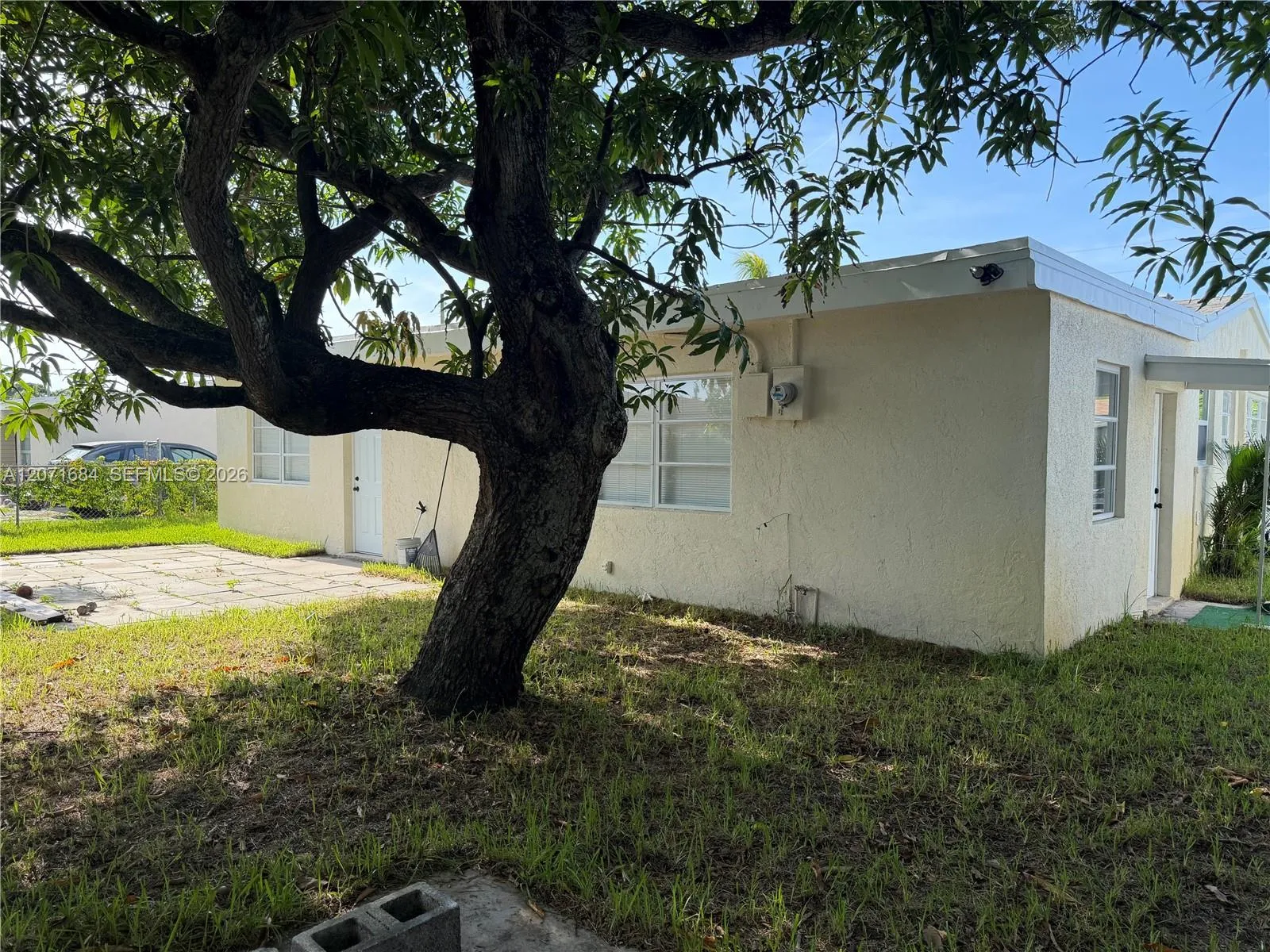 Exterior view of the property