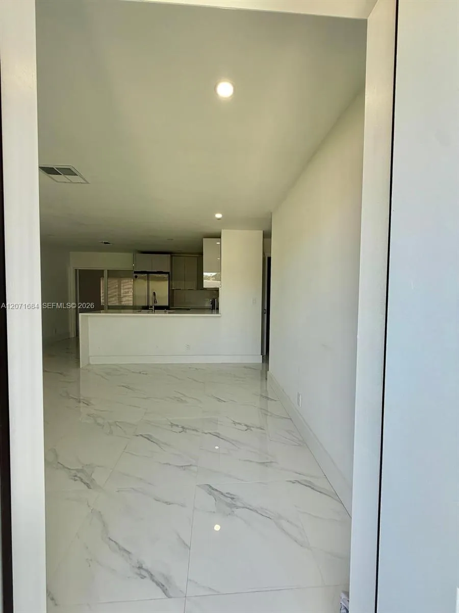 Bright interior with modern finishes