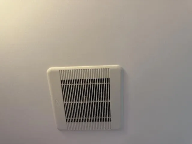 master bath smooth ceiling