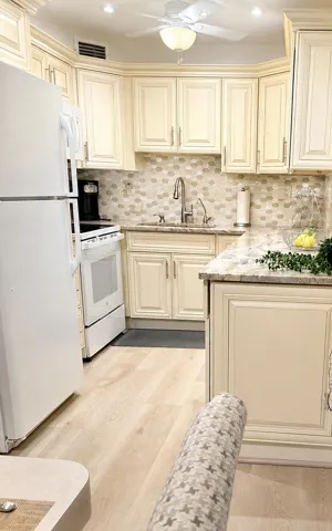 Remodeled kitchen