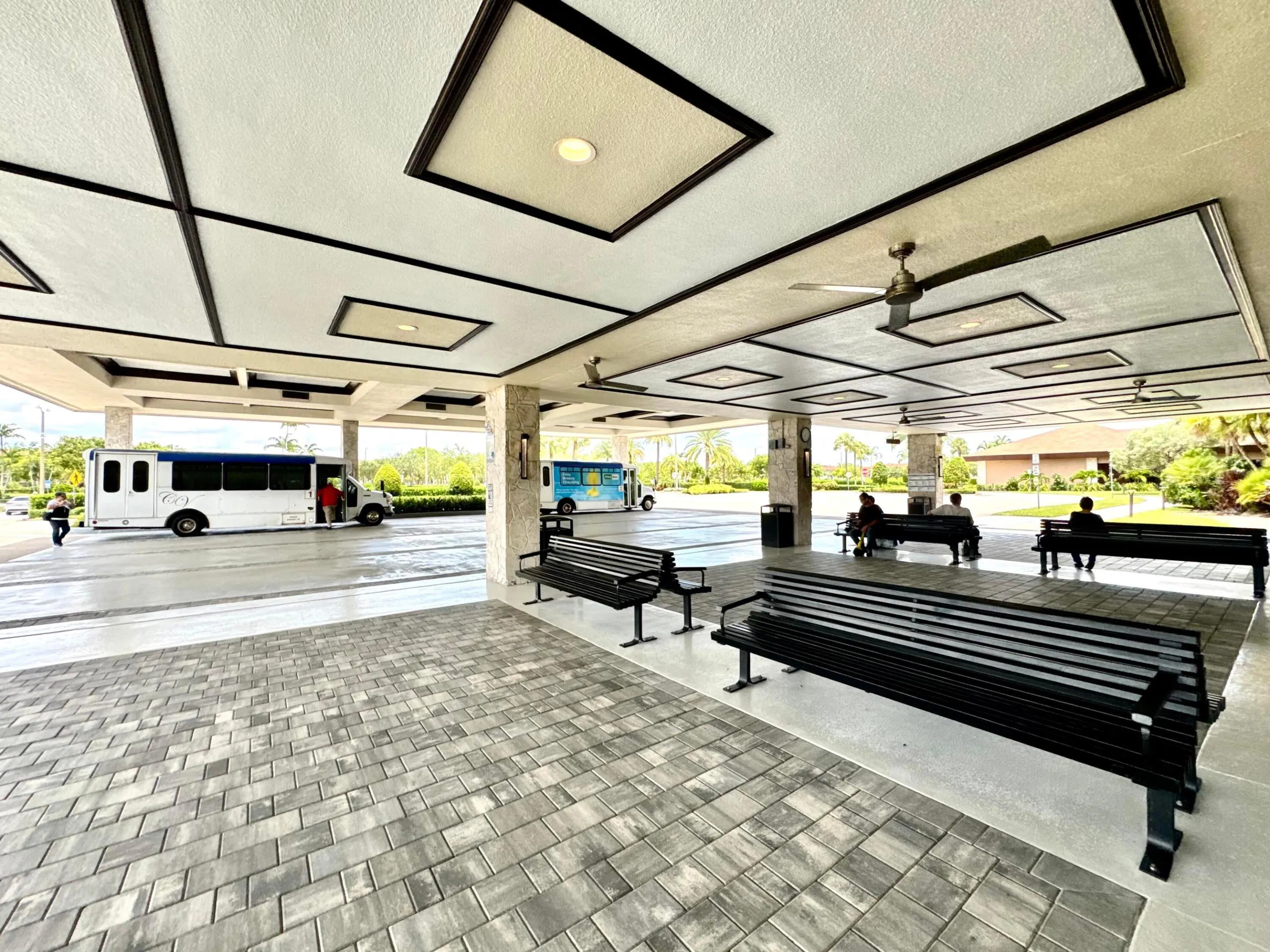 Clubhouse Bus Area