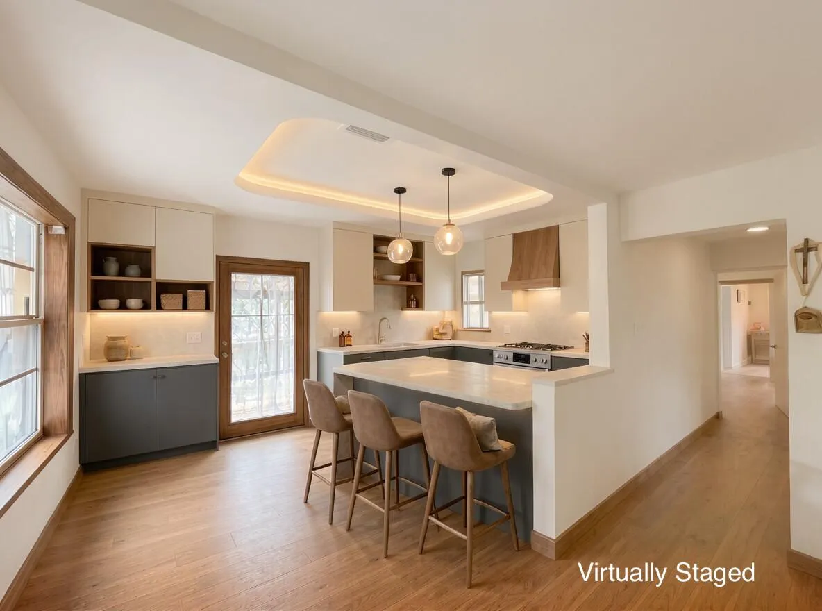 406 NE 18th Ave Kitchen dining area virt