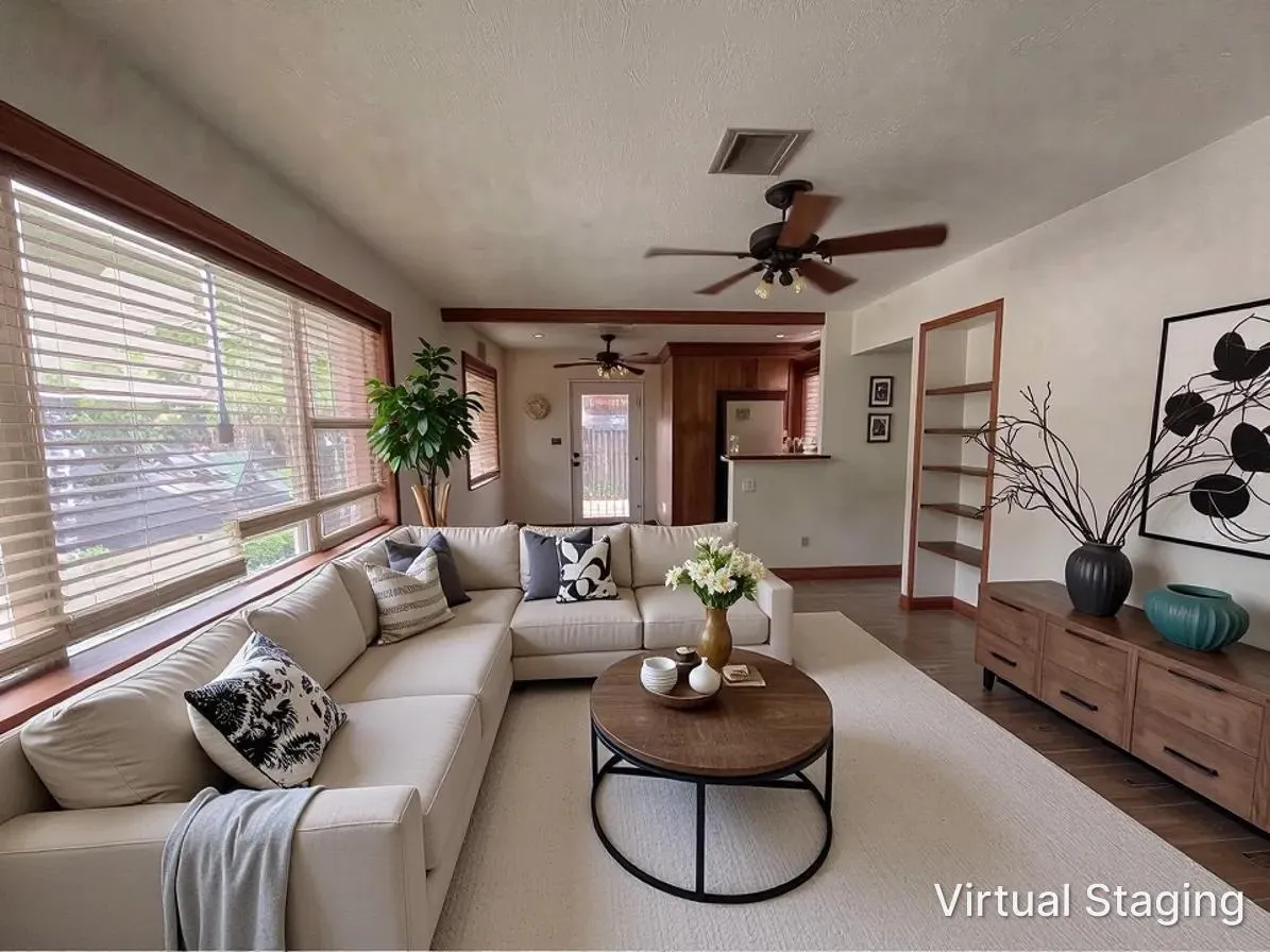 406 NE 18th LR virtually staged