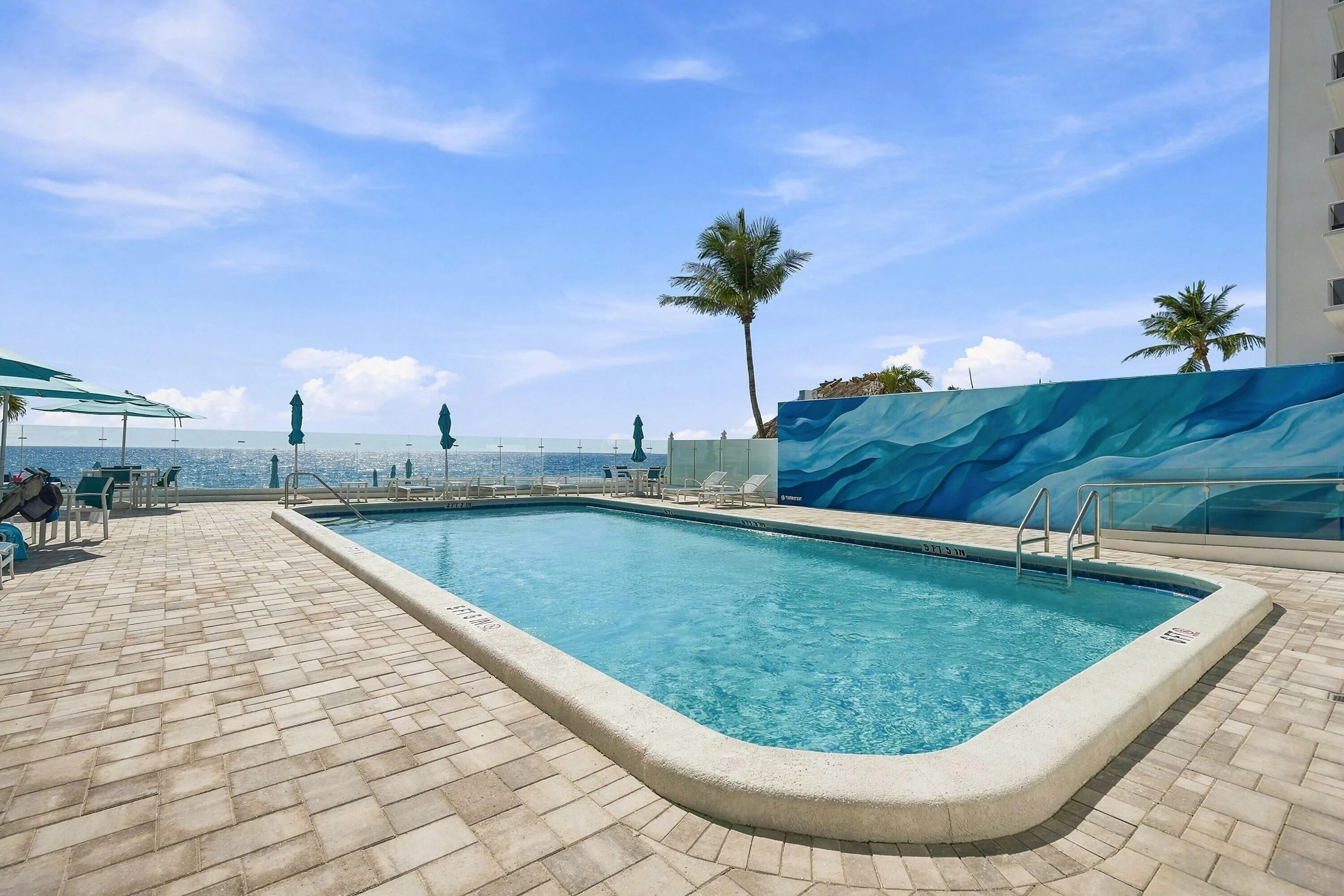 pool deck
