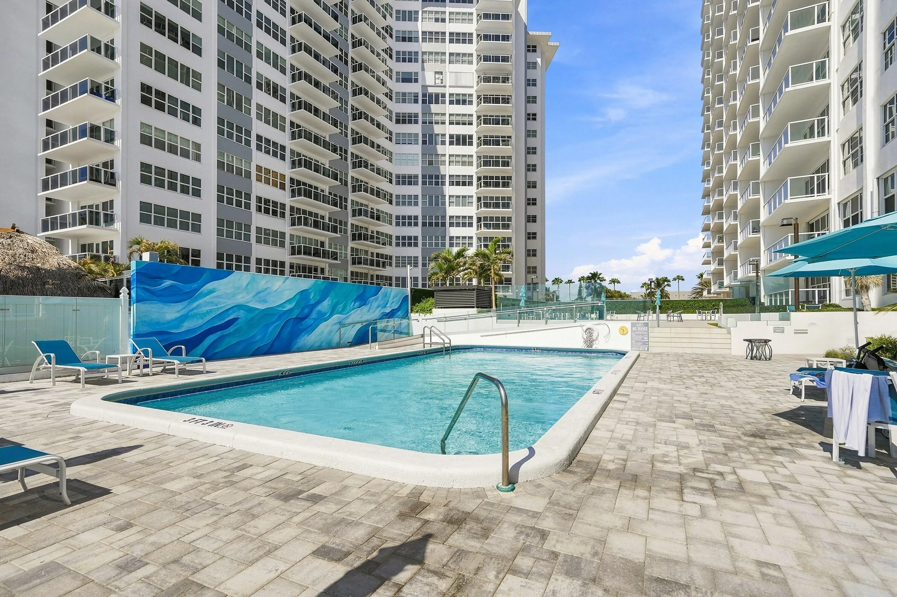 pool deck
