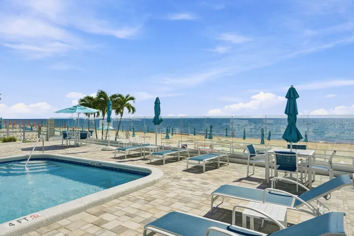 pool and ocean