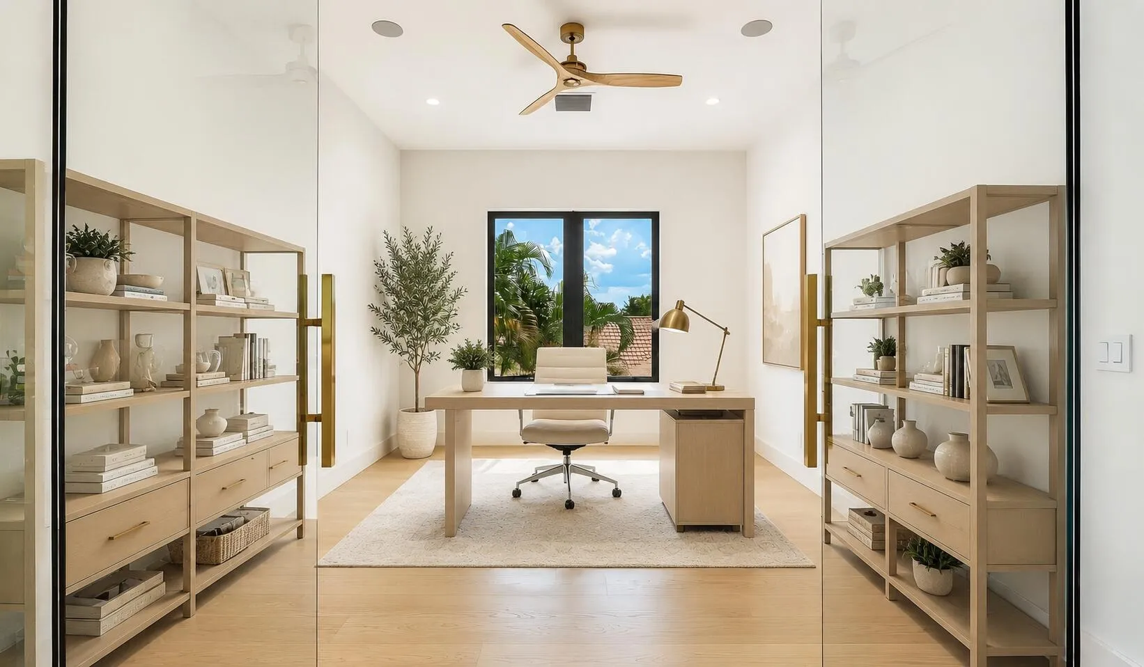 Glass Enclosed Office/Gym