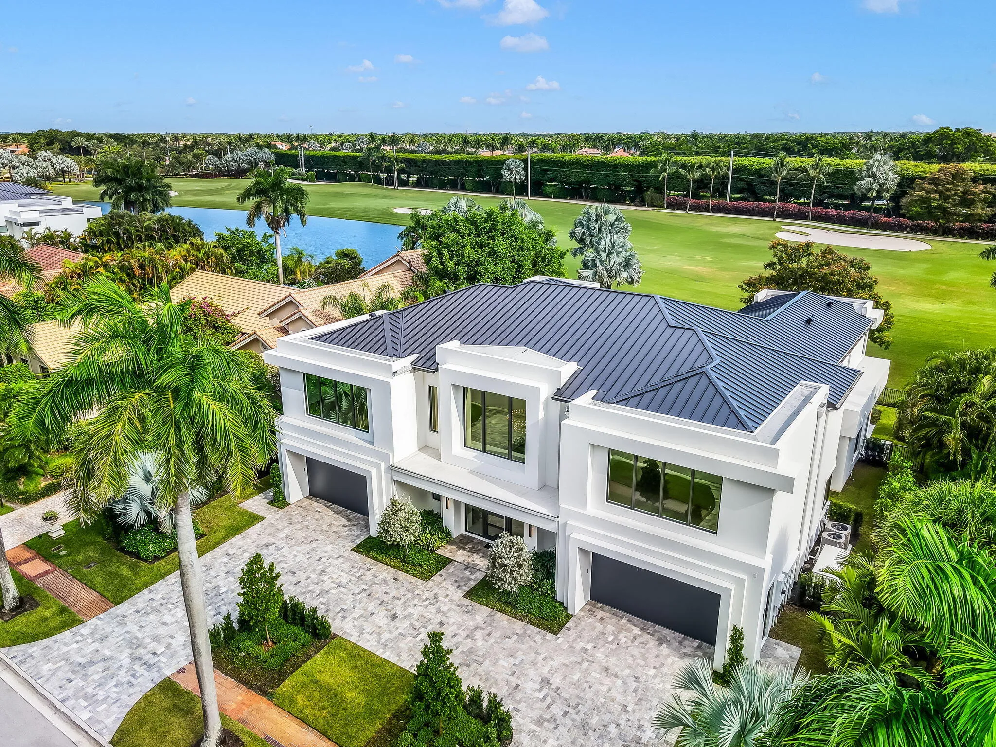 Golf and Lake views
