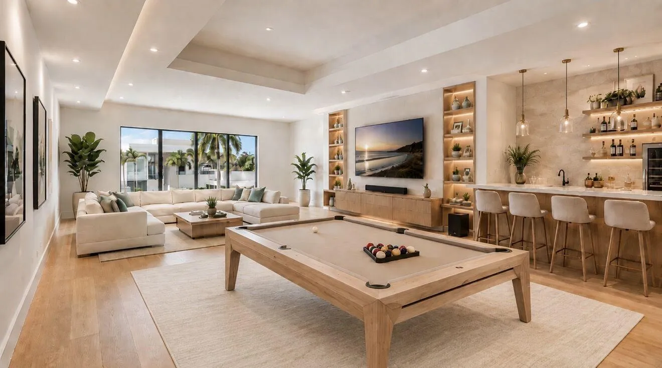 Club Room/Home Theater/Golf Simulator