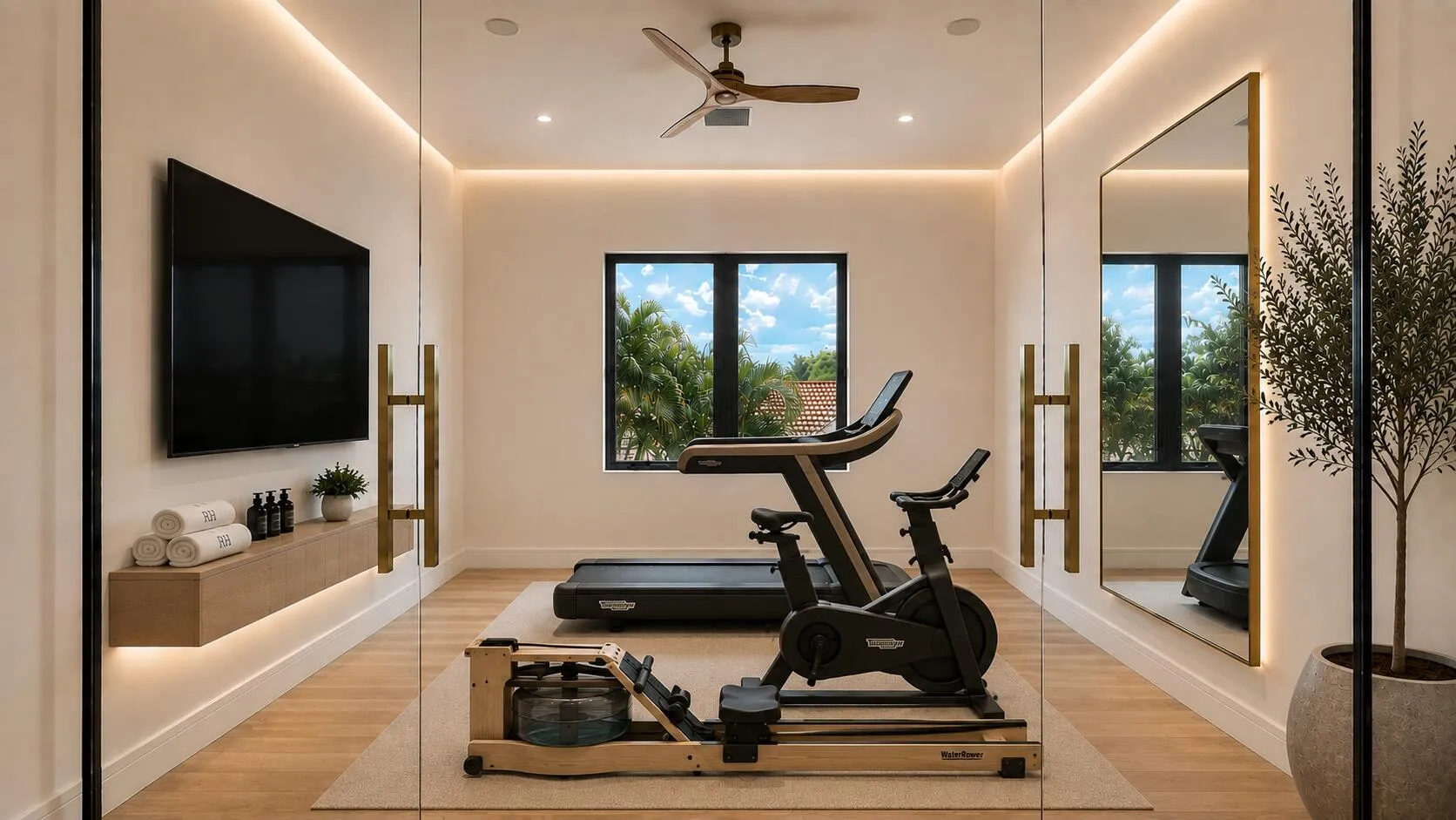Fitness Room (Virtually Staged)
