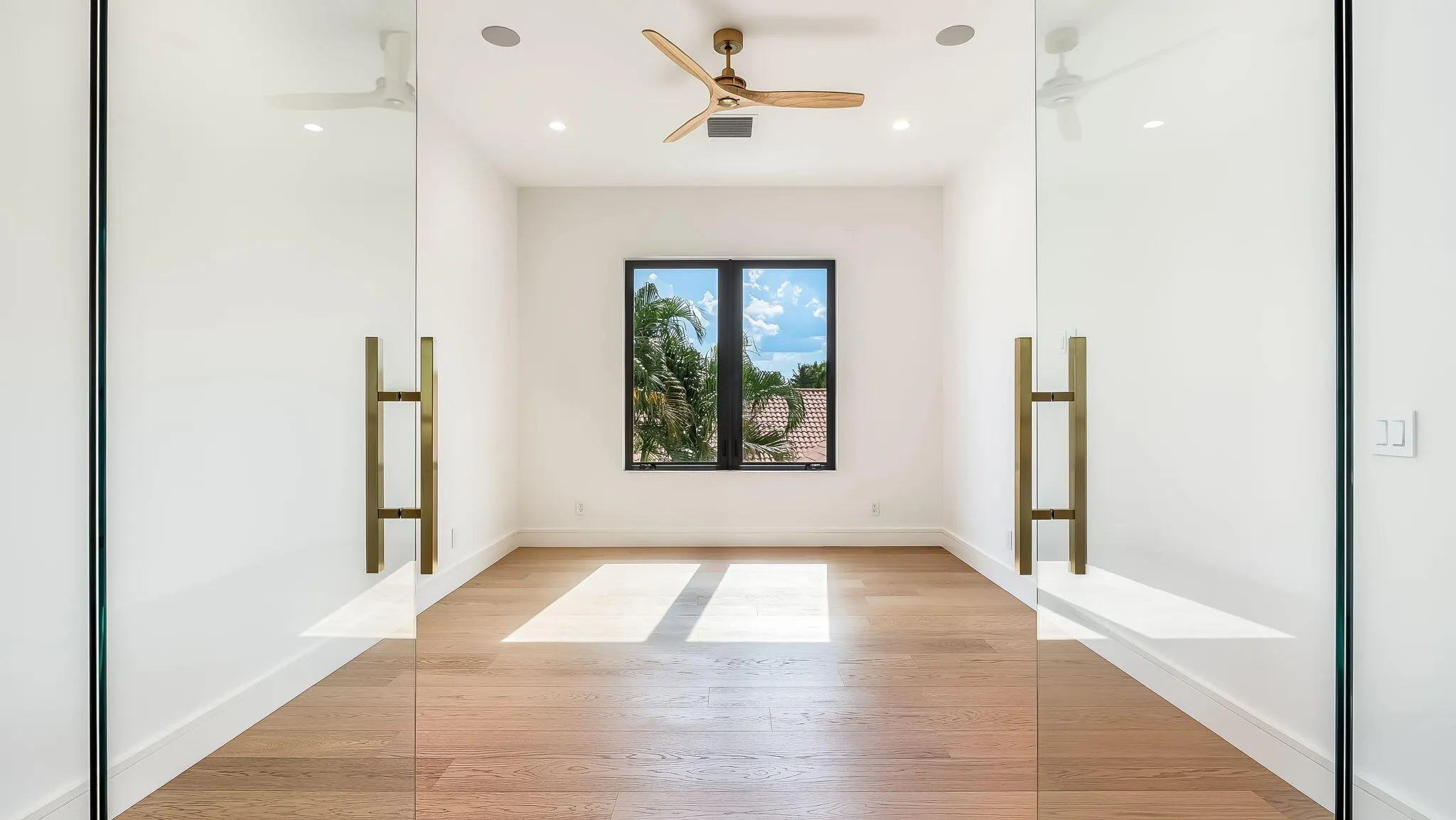 Glass Enclosed Office/Gym