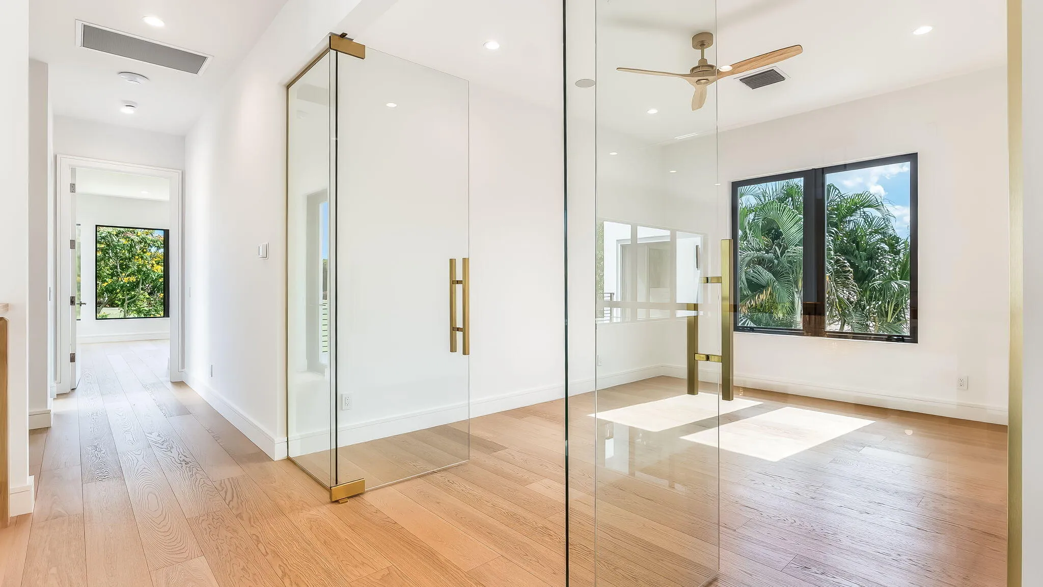 Glass Enclosed Office/Gym
