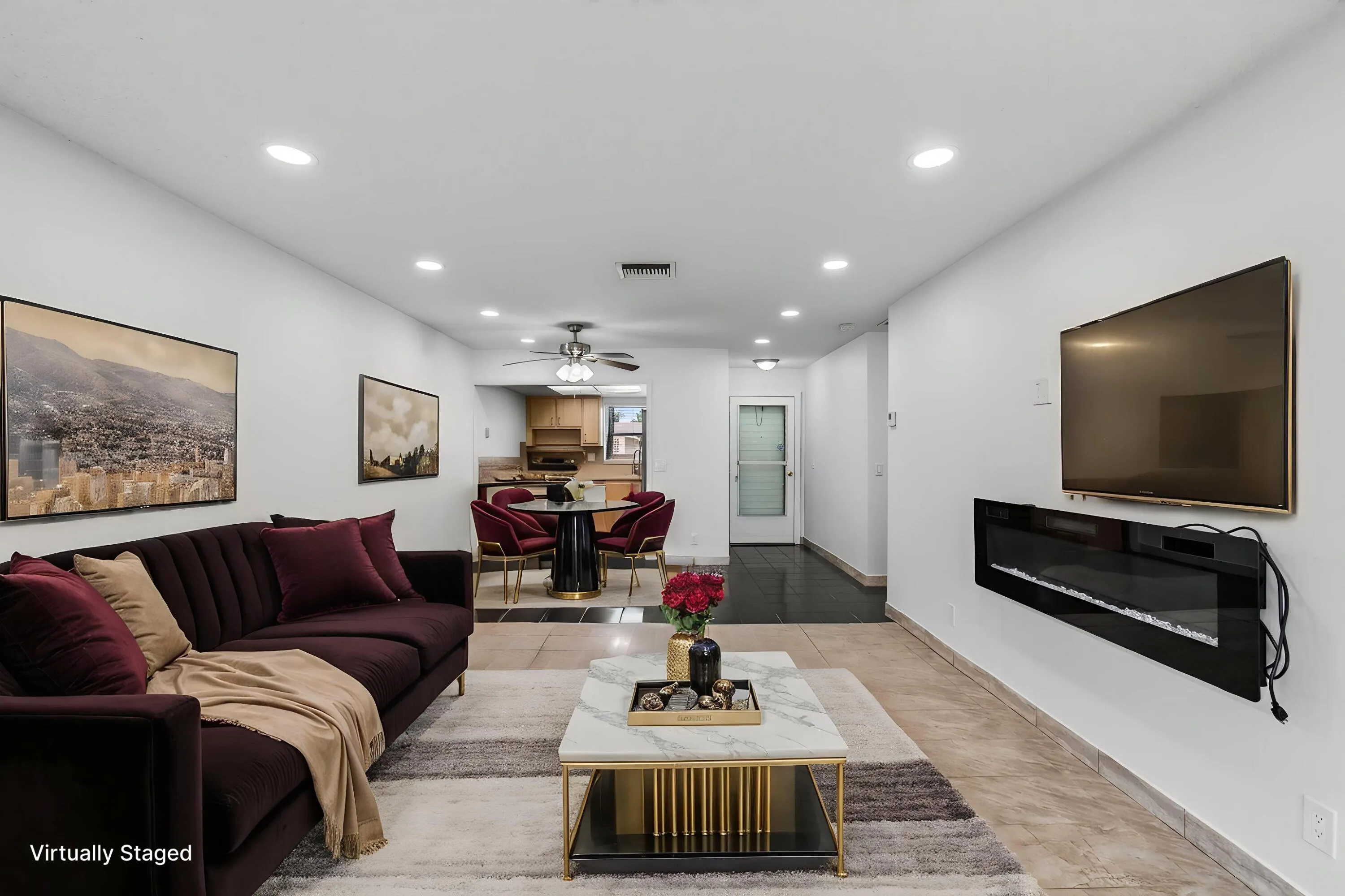 VIRTUAL STAGING Liv.Din.Rms