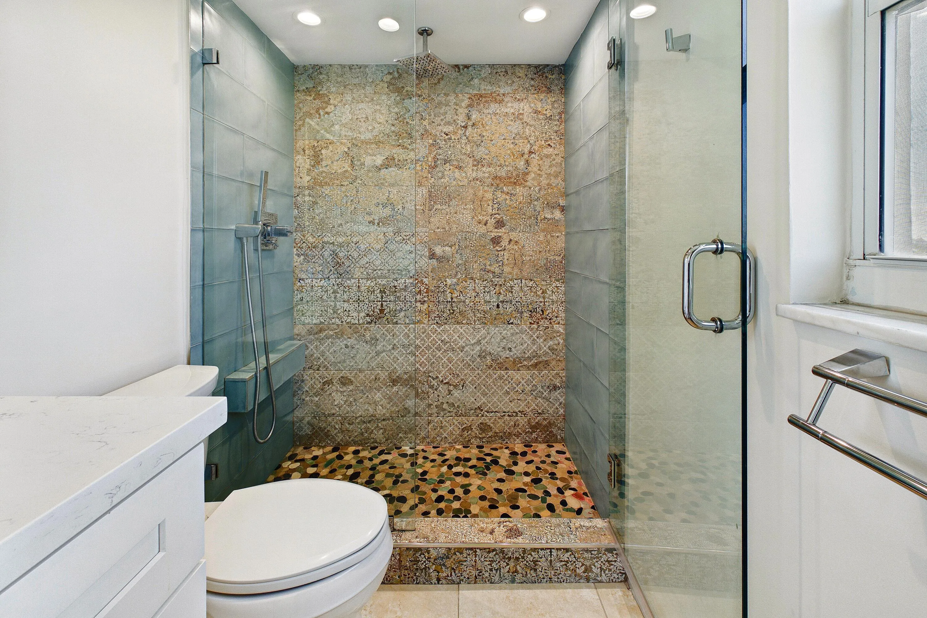 MASTER BATH LARGE SHOWER NICE TO HAVE WINDOW IN BATH