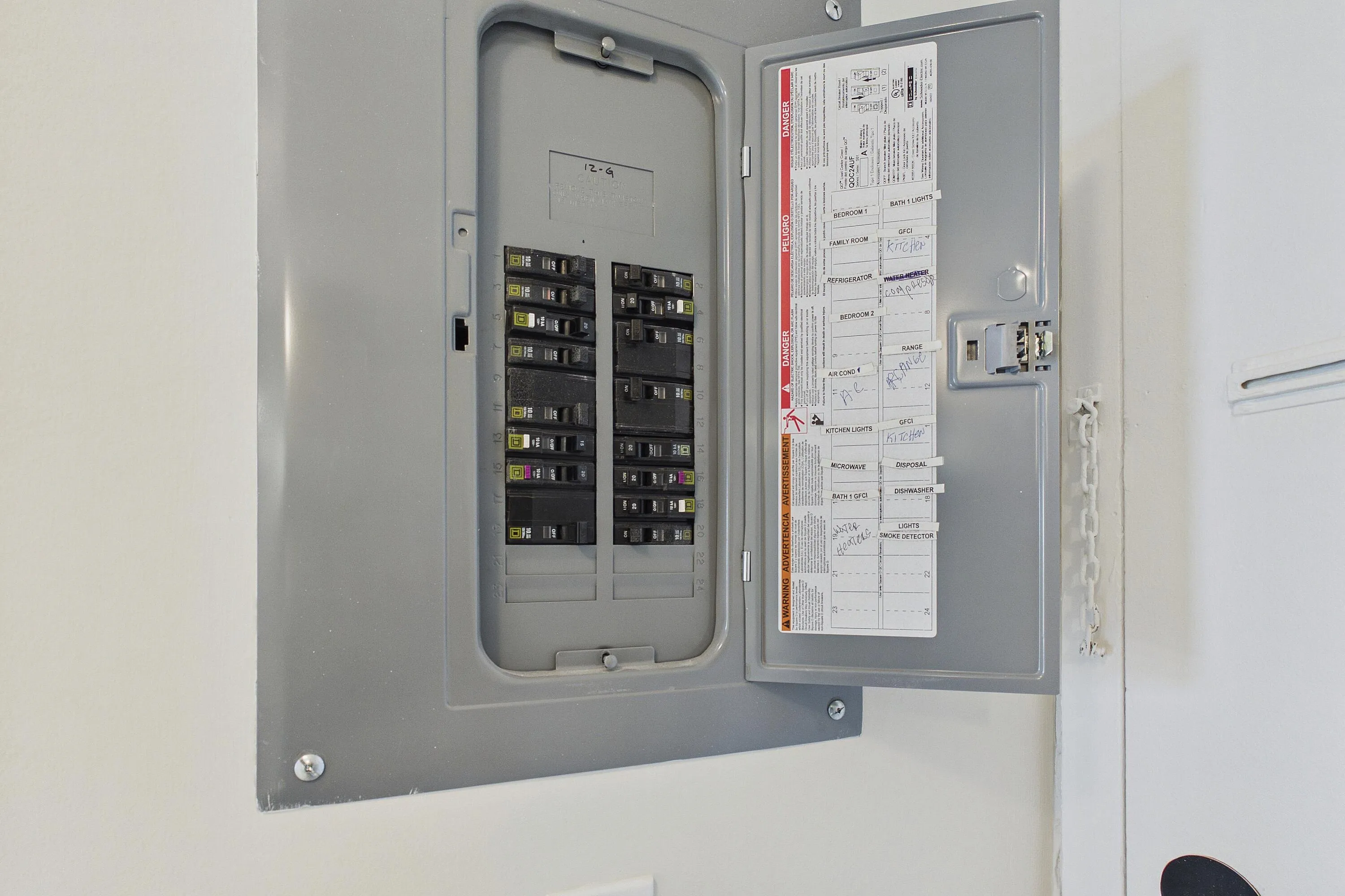 UPDATED ELECTRICAL PANEL