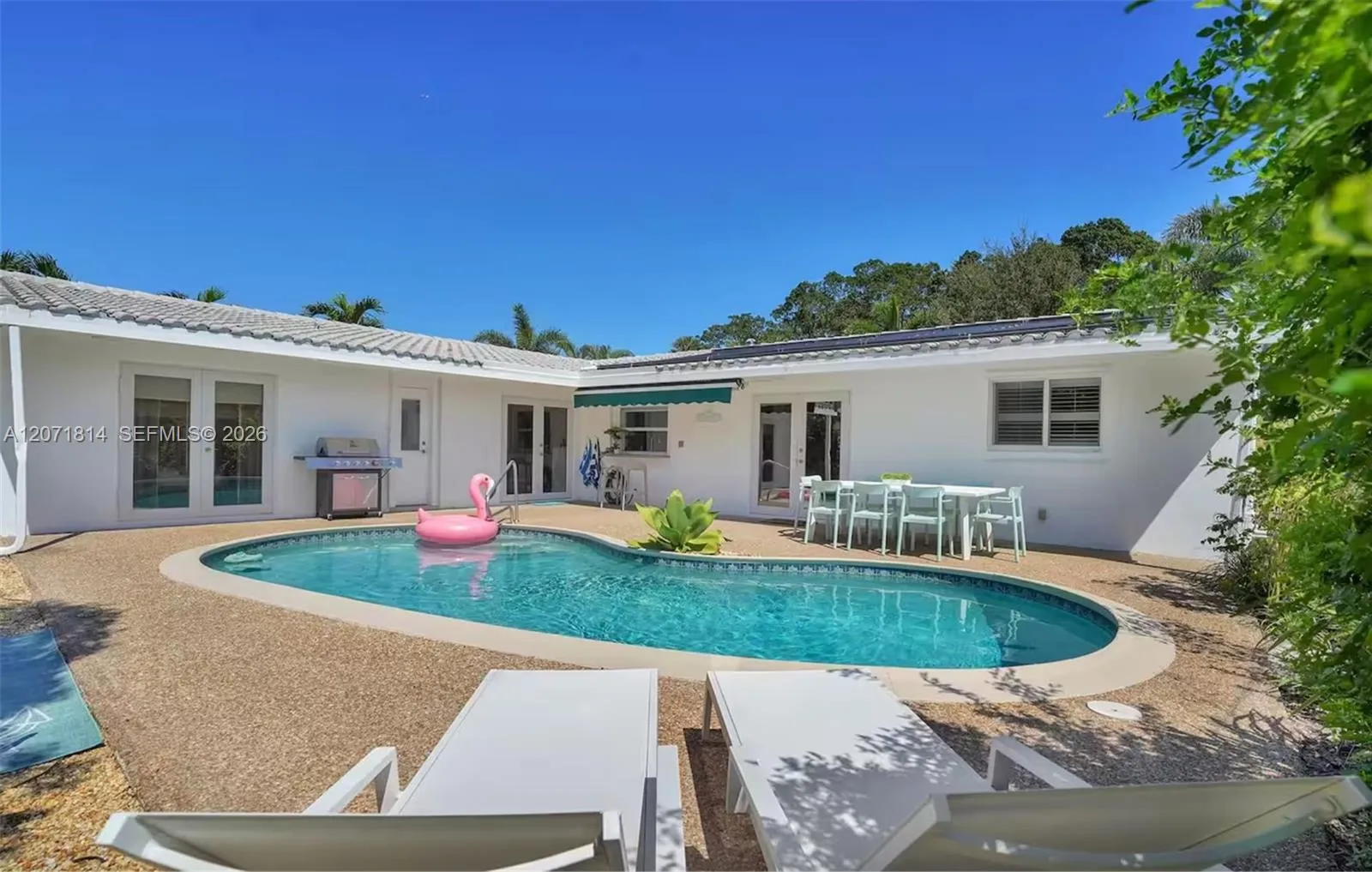 Big backyard
