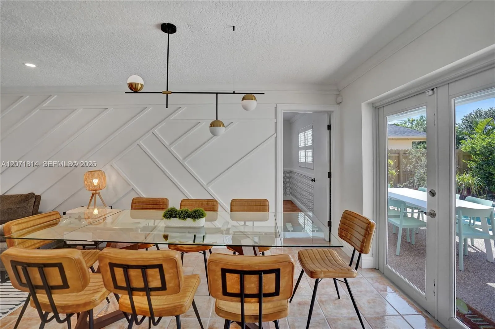 Elegant dining area ideal for hosting family and friends