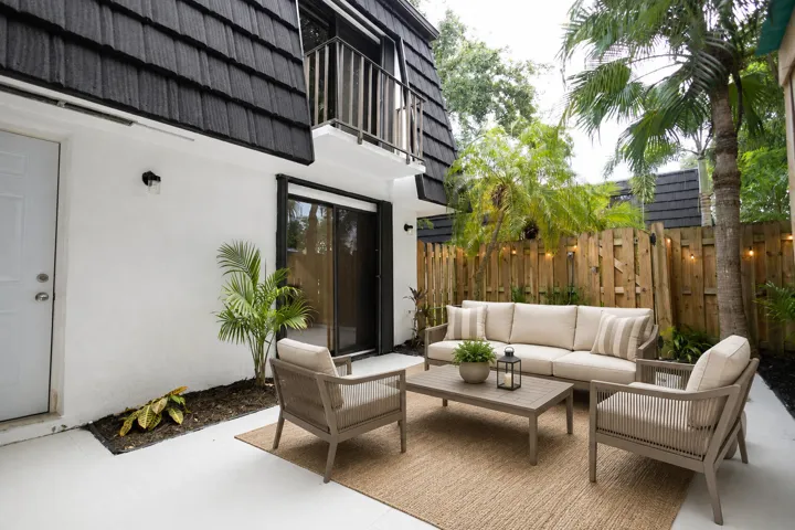 Patio (staged)
