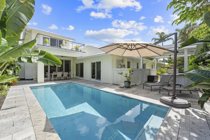 Pool and Private back area