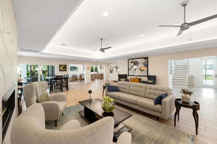 Open Living room