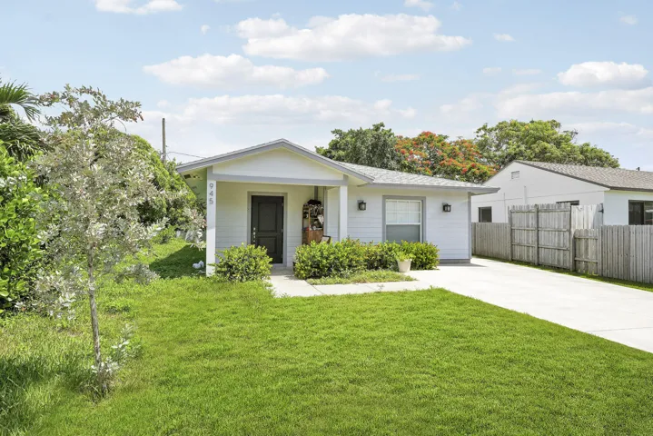 Front of the House and Parking Space