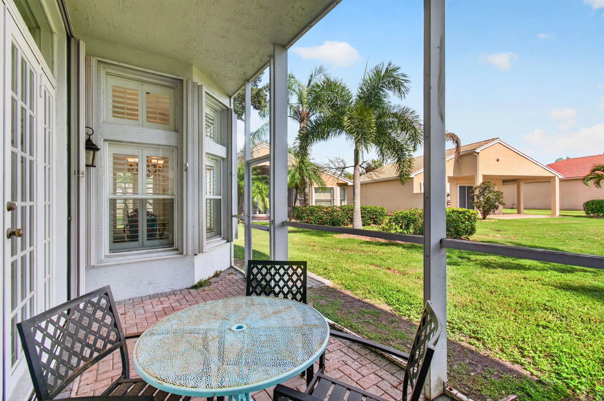 Screened In Patio