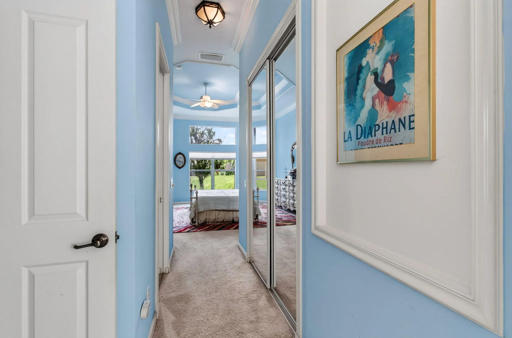 Double Walk-in closets